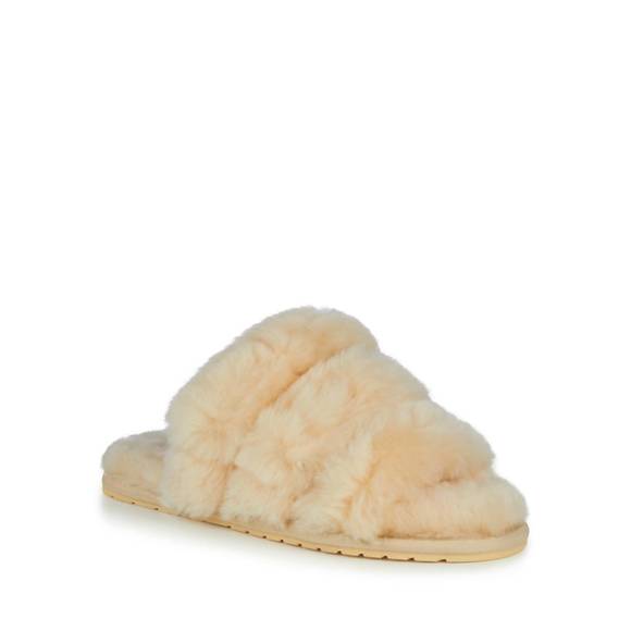 NEW EMU AUSTRALIA women's jacana adjustable sling back open toe slipper in macad - Picture 1 of 6